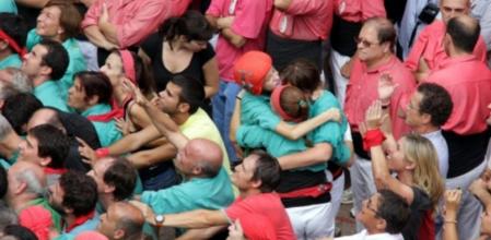 Un moment de la diada de Sant Fèlix