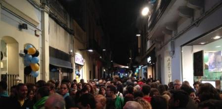 Centro de Badalona durante la Shopping Night
