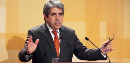 El portavoz del Govern y conseller de la Presidència, Francesc Homs