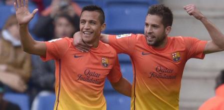 Alexis Sanchez anotó un gran gol ante el Espanyol