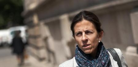 Anna Vidal, esposa de Oriol Pujol, antes de declarar como testigo en el caso de las ITV