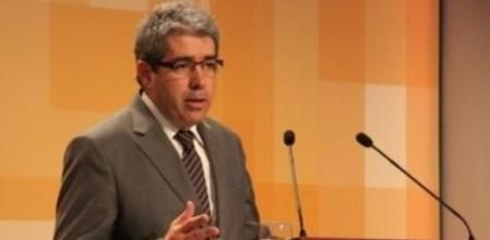 Francesc Homs, durante una rueda de prensa.