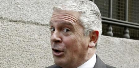El presunto número dos de la trama Gürtel, Pablo Crespo, a su llegada a la Audiencia Nacional