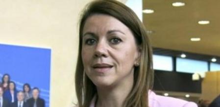 a presidenta de Castilla-La Mancha y secretaria general del Partido Popular, María Dolores de Cospedal.