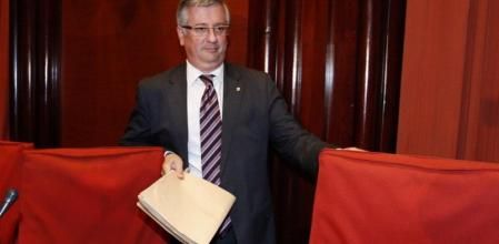 Xavier Martorell, en una comparecencia en el Parlament de Catalunya