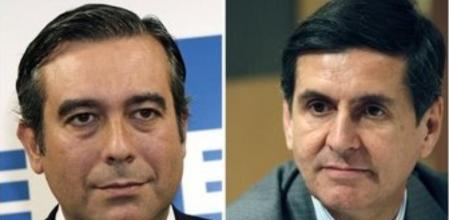 Fotografías de archivo de Enrique López (izda) y Pedro González Trevijano Sánchez que han sido nombrados por el Consejo de Ministros magistrados del Tribunal Constitucional. Estos nombramientos se han producido después de que el pleno del Consejo General del Poder Judicial aprobará también el nombramiento de Juan Antonio Xiol y Santiago Martínez Vares como nuevos magistrados de este tribunal.