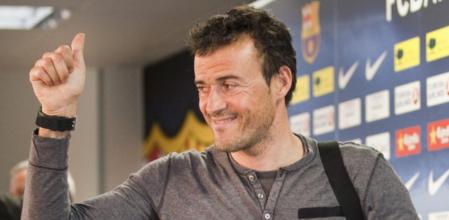 Luis Enrique dirigió al filial del Barça antes de hacerse cargo del conjunto italiano de la Roma