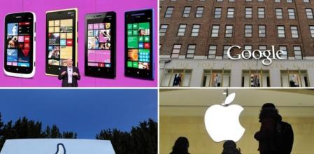 Microsoft, Google, Facebook y Apple, entre otras, grandes empresas supuestamente implicadas en el ciberespionaje de EE.UU.