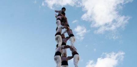 3d9f dels Minyons de Terrassa a la diada del Pati a Valls