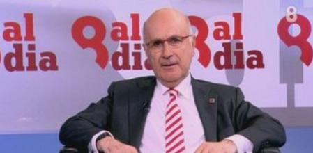 Josep Antoni Duran i Lleida, presidente del grupo de CiU en el Congreso, en '8 al dia'