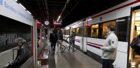 La estación del Clot de Barcelona de Cercanías.