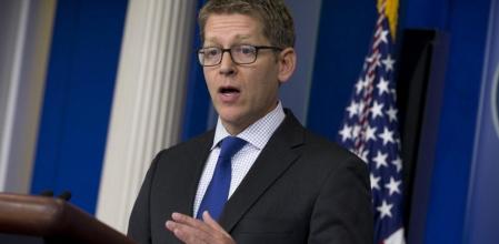 Jay Carney, portavoz del presidente de EE.UU.