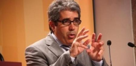 Francesc Homs, después de la reunión del Consell Executiu