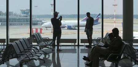 Terminal internacional del aeropuerto de Moscú