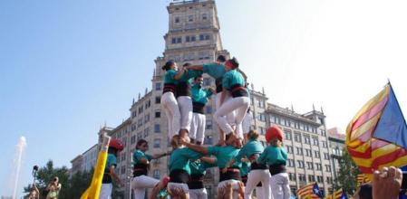 Els verds ja van actuar a la manifestació del passat onze de setembre