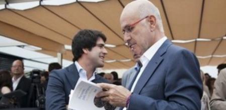 Duran Lleida en la presentación del libro de la Unió dels Joves