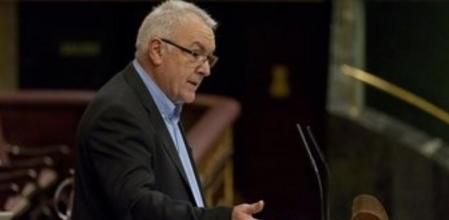 Cayo Lara, en el congreso.