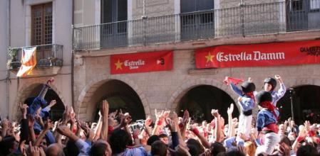 Els Marrecs de Salt celebrant el seu primer 2d8f