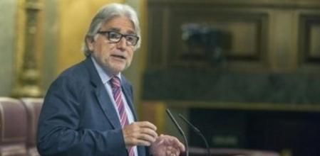 El diputado de CiU Daniel Sánchez-Llibre, en el Congreso.