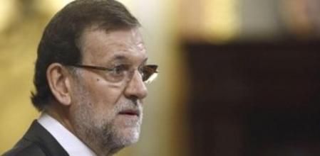 El presidente del Gobierno durante una comparecencia en el Congreso de los Diputados.