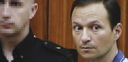 Imagen de José Bretón tomada del monitor de la sala de prensa de la Audiencia Provincial de Córdoba.