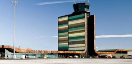 Vista del Aeropuerto Lleida -Alguaire