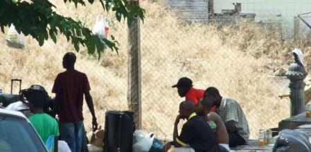 Integrantes del campamento del Centre Históric de Lleida