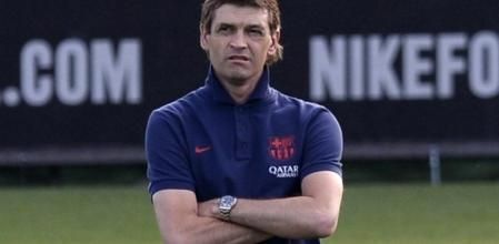 Tito Vilanova, en el Camp Nou.