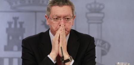 Alberto Ruiz-Gallardón, ministro de Justicia del Gobierno de España