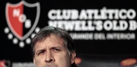 'Tata Martino', durante la conferencia de prensa.