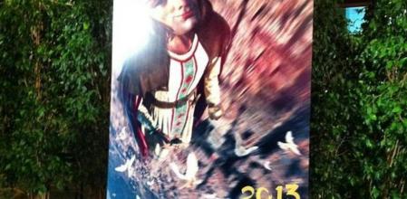 Cartel de las fiestas de La Mercè 2013, obra de Joan Fontcuberta