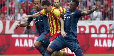 Thiago se reencontró con sus antiguos compañeros del Barça