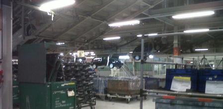 Imagen de la cadena de producción de SEAT