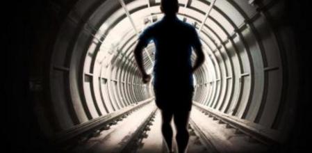 Cartel de la carrera nocturna por el Metro de Madrid