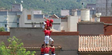 3d8 de la Colla Joves Xiquets de Valls a Sant Vicençs dels Horts