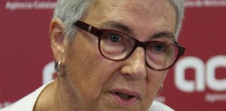 La presidenta de Òmnium Cultural, Muriel Casals