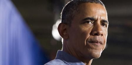 El presidente de Estados Unidos, Barack Obama, durante un discurso en Siracusa