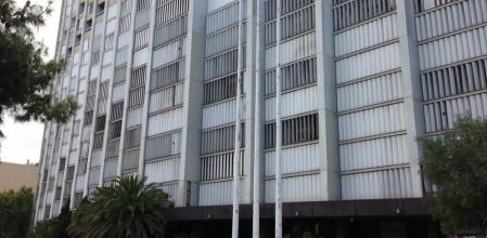 La antigua sede abandonada de Telefónica