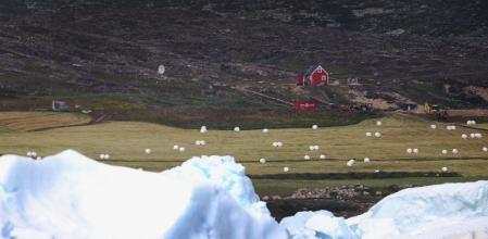 Imagen de archivo e Groenlandia.