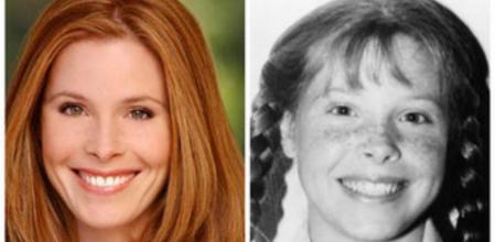 Un combo con las imágenes de Tami Erin en la actualidad y en la adolescencia cuando interpretó a Pippi Calzaslargas