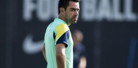Xavi Hernández será baja ante el Cartagena