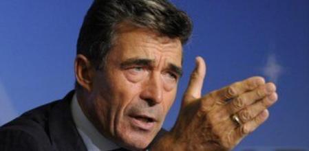 El secretario general de la OTAN, Anders Fogh Rasmussen