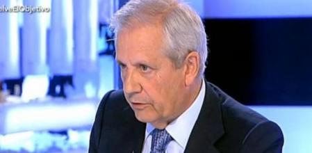 Javier Gómez de Liaño, abogado del extesorero del PP Luis Bárcenas, durante su entrevista en 'El Objetivo'