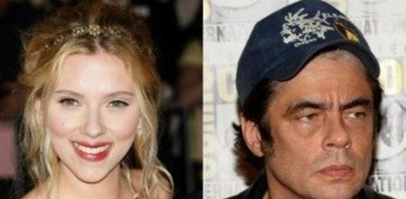 Benicio del Toro y la actriz Scarlett Johansson mantuvieron un tórrido romance