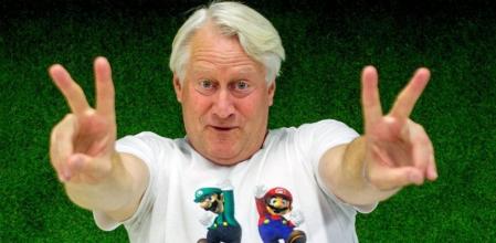 Charles Martinet,voz de Mario, del videojuego más popular