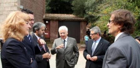 Mascarell en el Castell Monestir de Sant Miquel d'Escornalbou.