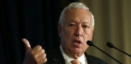 El ministro de Asuntos Exteriores, José Manuel García-Margallo, durante su intervención en la inauguración del Foro España Internacional.