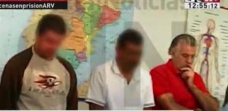 Captura de pantalla de las imágenes de Bárcenas en prisión difundidas por La Sexta