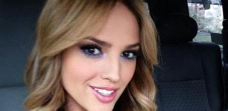 Eiza González en una imagen colgada en su cuenta de Twitter