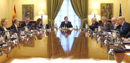 Mariano Rajoy preside el Consejo de Ministros, en una imagen de archivo
